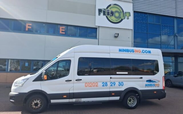 Concert and festival minibus hire from Bournemouth