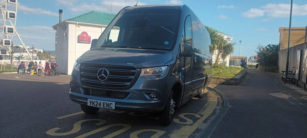 Dorset vineyard tour minibus hire for a group wine-tasting day