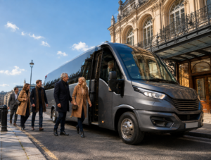 London theatre trip minibus hire from Bournemouth to the West End